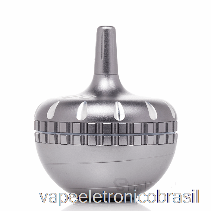 Vape Recarregável Cheech Glass 4 Partes Spinner Grinder Cinza